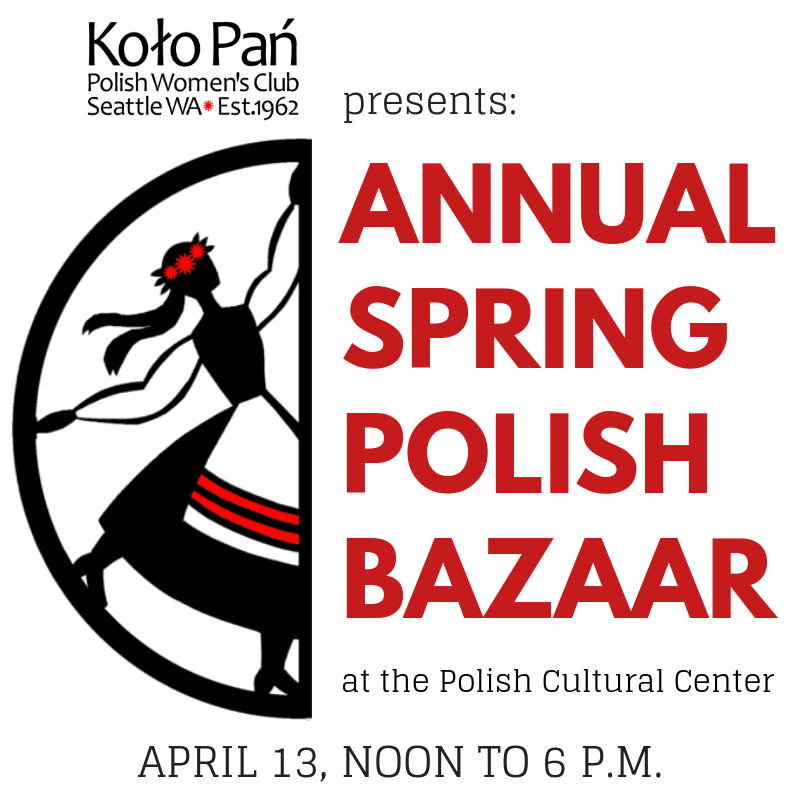 April 13, Polish Spring Bazaar