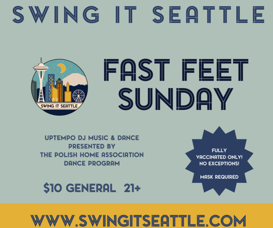 Swing Dance program – Fast Feet Sunday