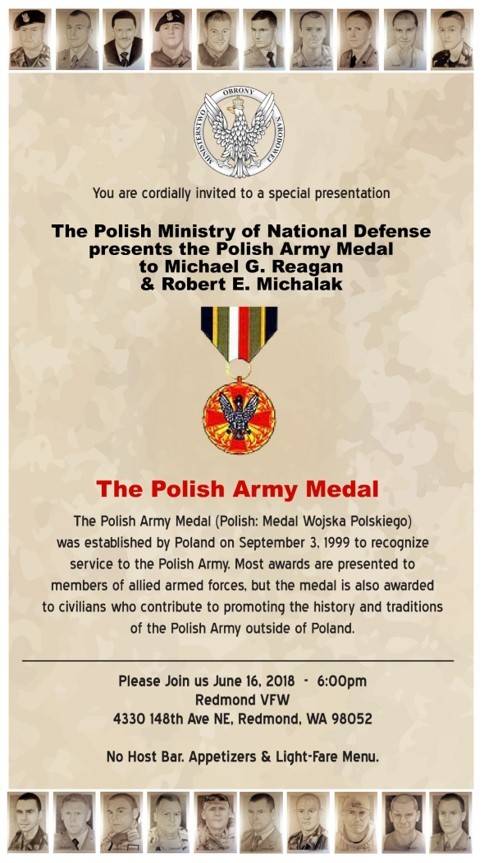 The Polish Army Medal Event